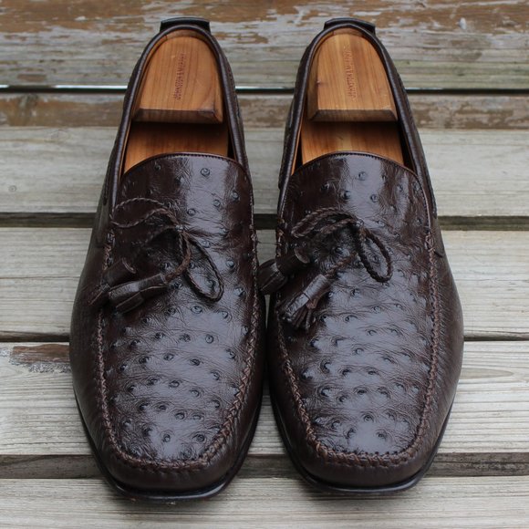 Elegant Brown Leather Loafers - Picture 2 of 10